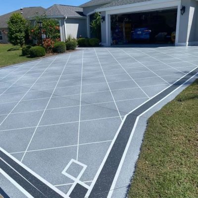 Commercial and Residential Driveway Painting